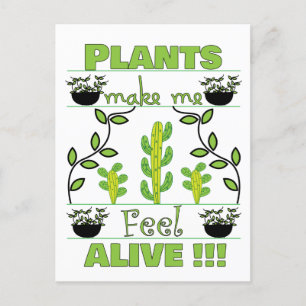 Plant Lover Postcard