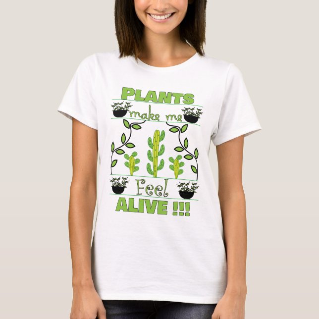 Plant Lover T-Shirt (Front)