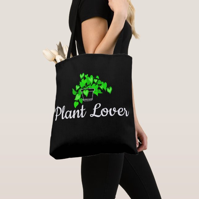 Plant Lover Tote Bag (Close Up)