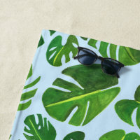 Plant Lover Tropical Monstera Leaf Watercolor