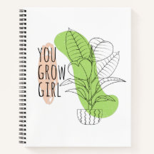 Plant Lover You Grow Girl Quote