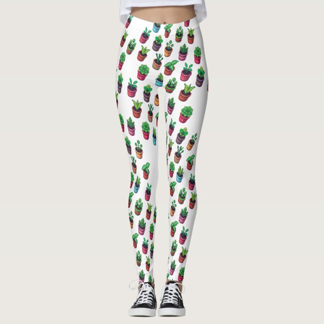 Plant Lovers Pants Leggings (Front)