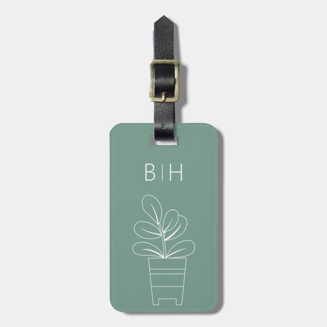 Plant Luggage Tags (Front Vertical)