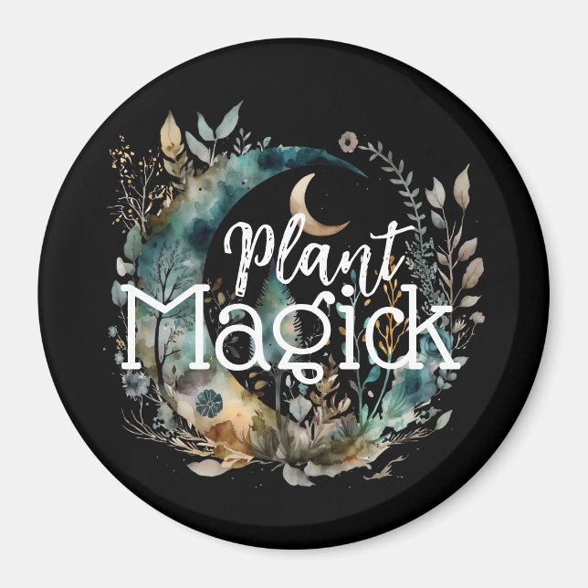 Plant Magick Magnet (Front)