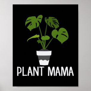 Plant Mama Cute Womens Plant Lover  Poster