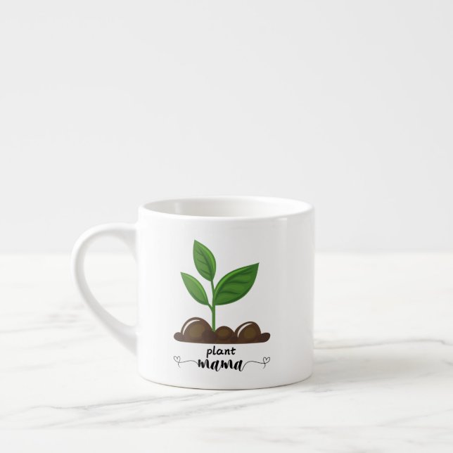 PLANT MAMA ESPRESSO CUP (Left)