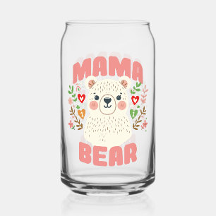 Plant Mom Cute Mothers Day Mum Life  Can Glass