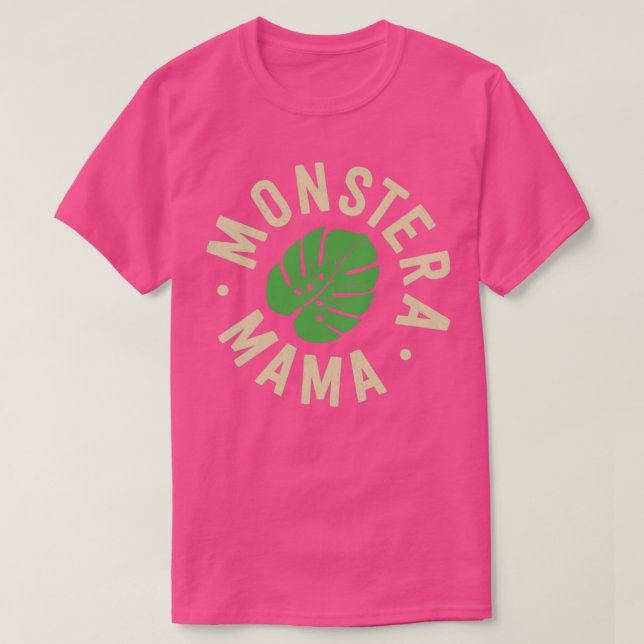Plant Mom Gifts Monstera Plant Shirt Monstera Mama (Design Front)