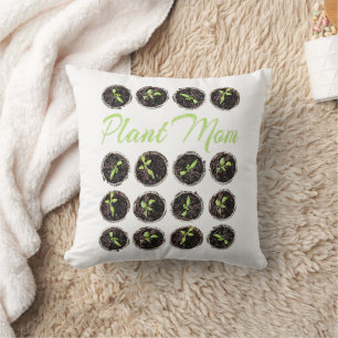 Plant Mum Garden Flower Hobby Gardener or Florist Cushion
