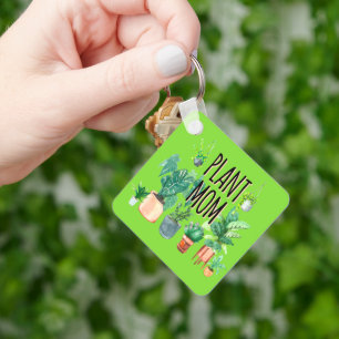 Plant Mum -Gardening, Planter Gift For Mum Key Ring