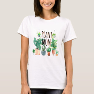 Plant Mum -Gardening, Planter Gift For Mum T-Shirt