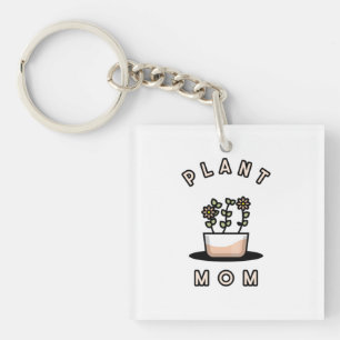 Plant Mum Key Ring