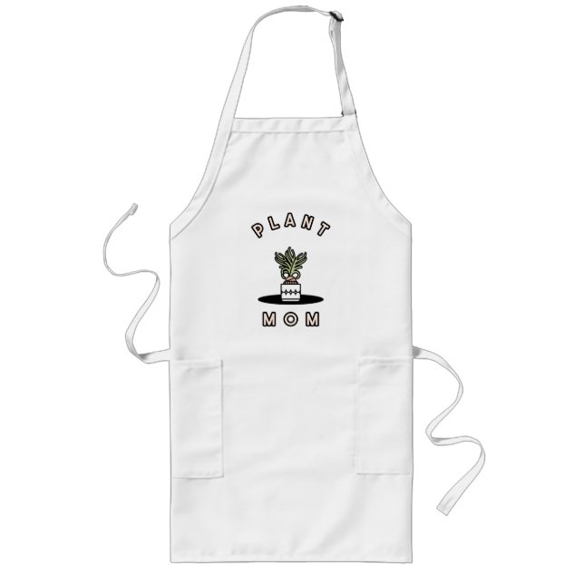 Plant Mum  Long Apron (Front)