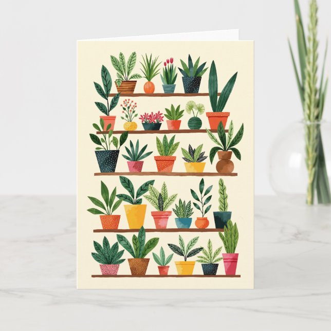 Plant Mum Thank You Card (Front)