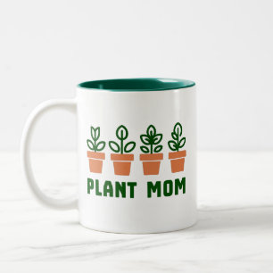 Plant Mum Two-Tone Coffee Mug