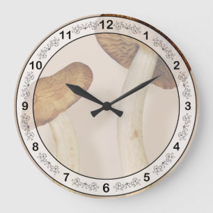 Plant - Mushrooms - I'm so proud of my daughter Large Clock