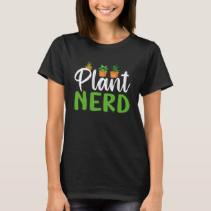 Plant Nerd Amateur Gardener Catgrass Philodendron T-Shirt