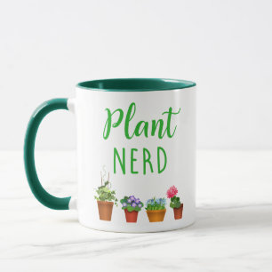 Plant Nerd Funny Gardening and Houseplant Mug