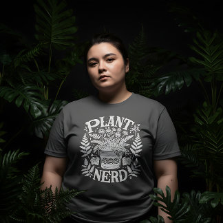 Plant Nerd T-Shirt Plus Size T-Shirt