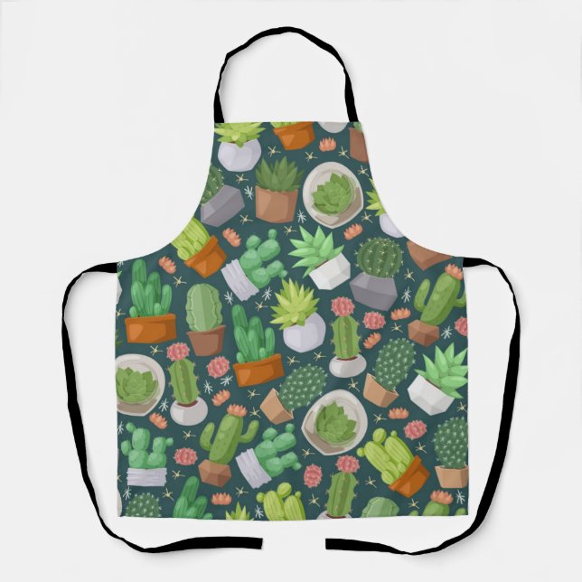 Plant pattern apron (Front)