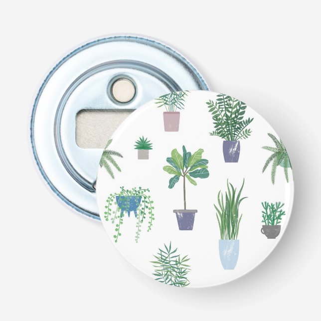 Plant pattern bottle opener (Front)
