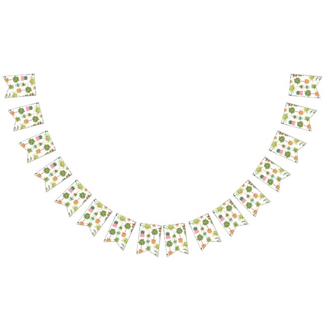 Plant pattern bunting  (All)