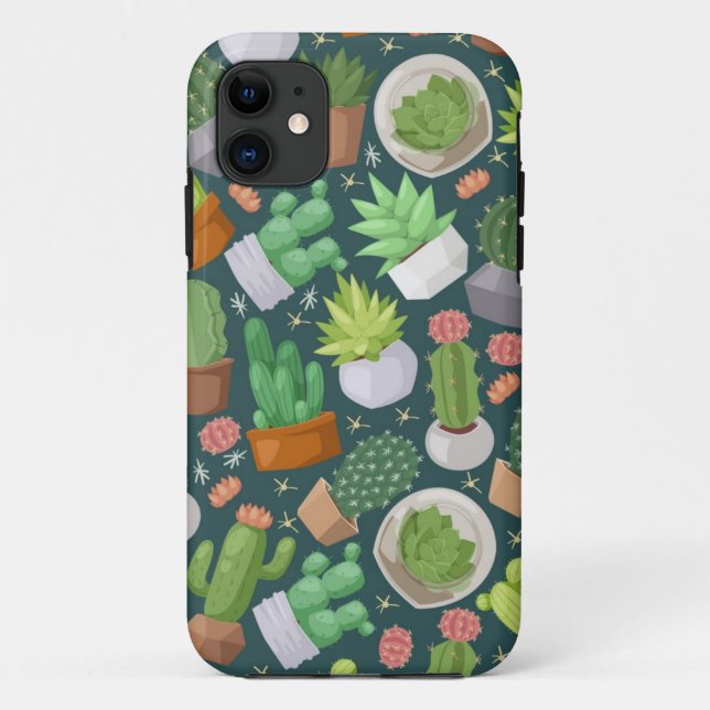 Plant pattern Case-Mate iPhone case (Back)