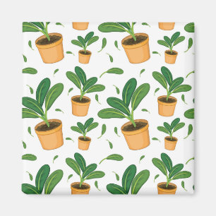 Plant pattern magnet