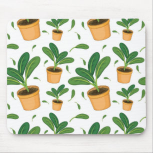 Plant pattern mouse pad