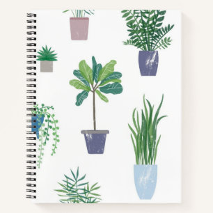 Plant pattern notebook