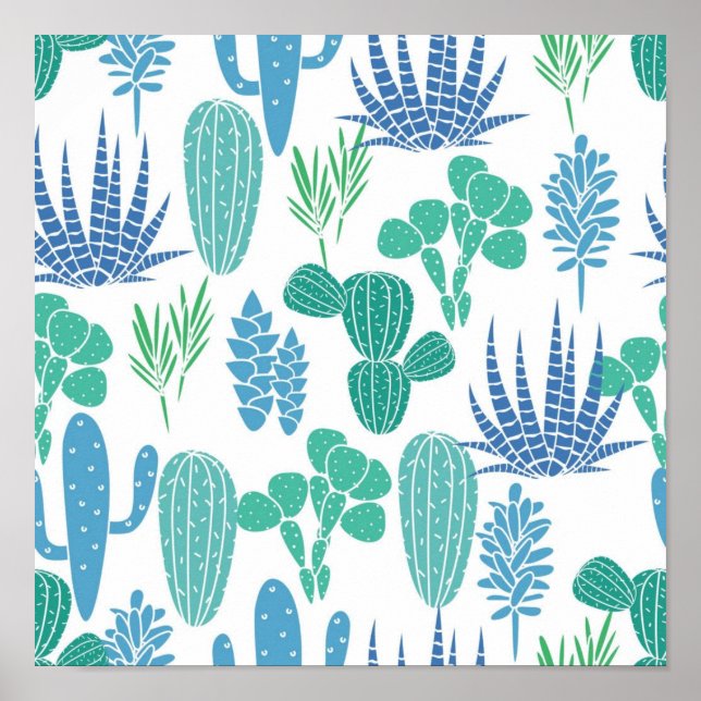 Plant pattern poster (Front)