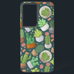 Plant pattern samsung galaxy case<br><div class="desc">For true lovers of plants</div>