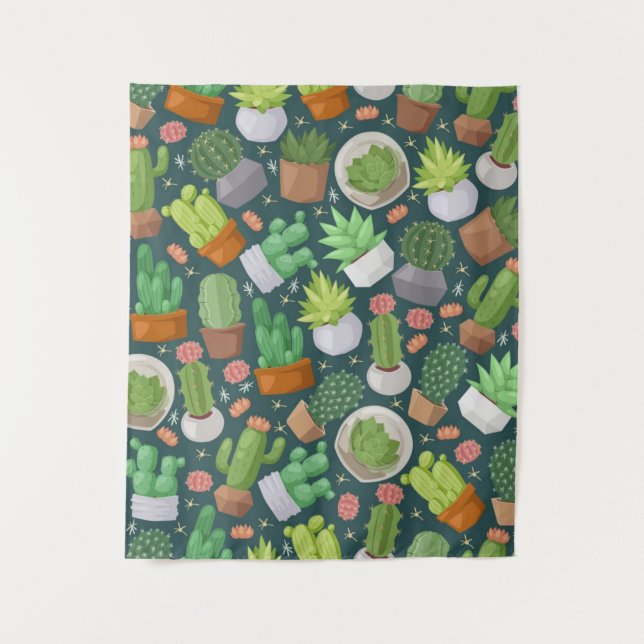 Plant pattern tapestry (Front)
