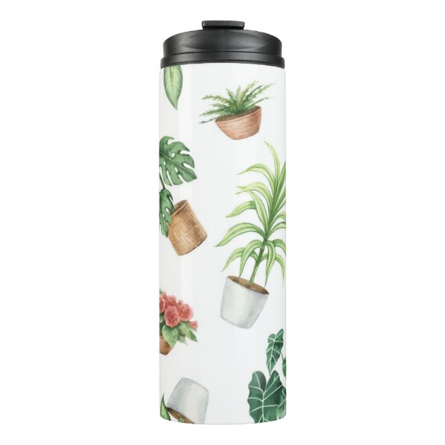 Plant pattern thermal tumbler (Front)