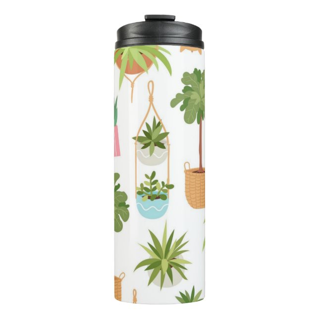 Plant pattern thermal tumbler (Front)