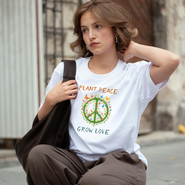 Plant Peace Tri-Blend Shirt (Creator Uploaded)