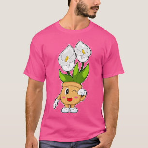 Plant pot Calla Lily Flower T-Shirt
