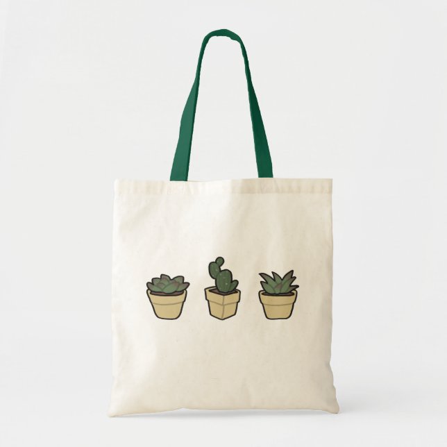 Plant Pots Tote Bag (Front)