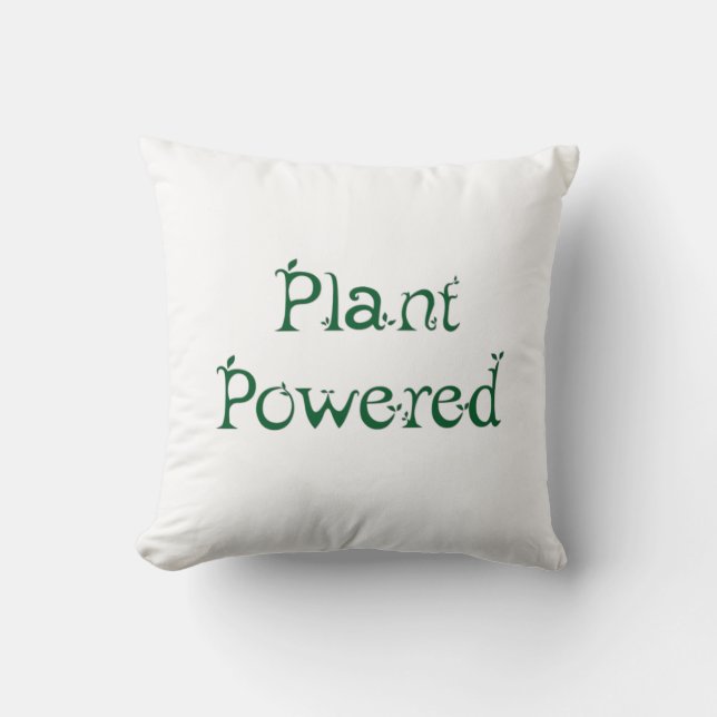 Plant Powered Cushion (Front)