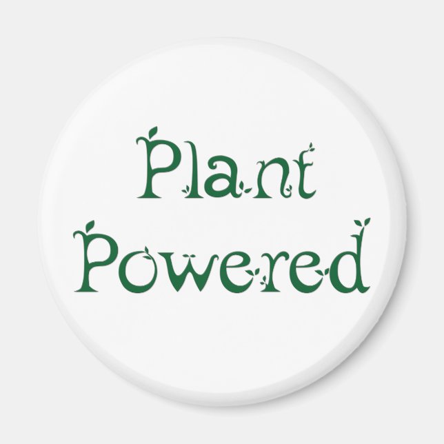 Plant Powered Magnet (Front)