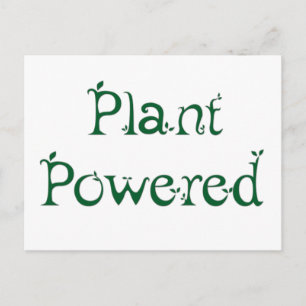 Plant Powered Postcard