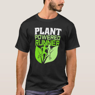 Plant Powered Runner Running T-Shirt