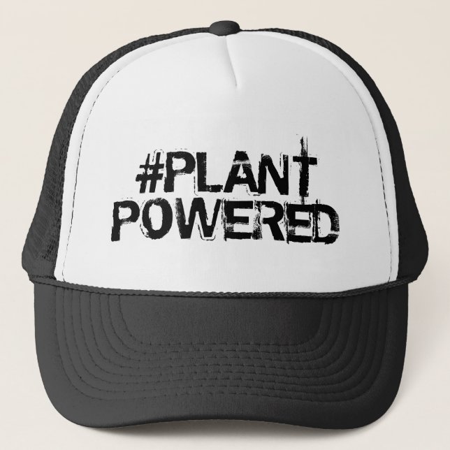 Plant Powered Trucker Hat (Front)