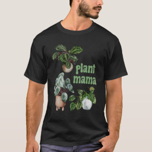 Plant Retro Houseplants Plant Mama T-Shirt