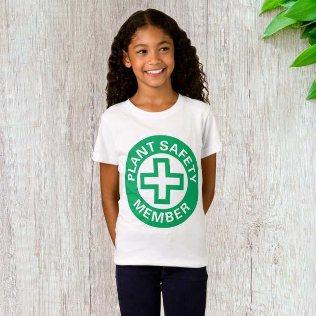 Plant Safety Member Girls T-Shirt (Creator Uploaded)