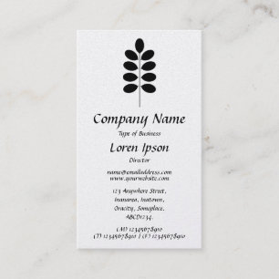 Plant Symbol - (Gold) Business Card