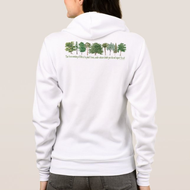 Plant Trees Hoodie (Back)
