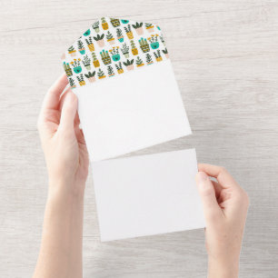 Plant Wall Art All In One Invitation