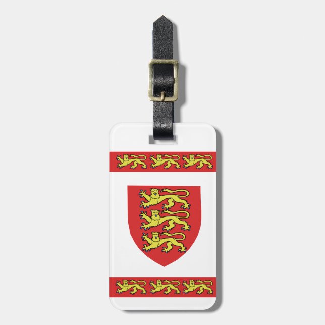 Plantagenets Luggage Tag (Front Vertical)