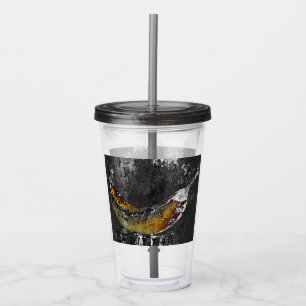 plantain plain acrylic tumbler